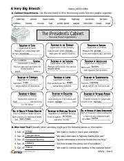 A Very Big Branch Worksheet Answers